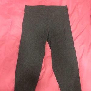 VS Pink crop legging - grey size Small